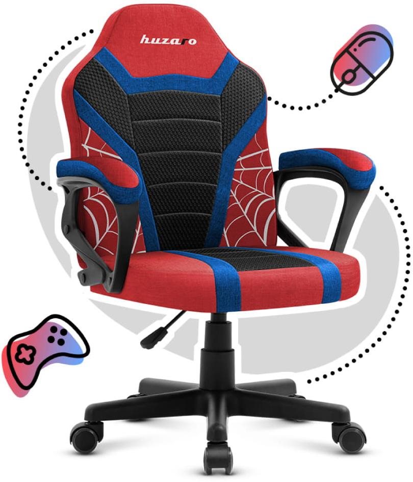 Huzaro Detská Herná stolička Ranger 1.0, spider mesh Herná stolička