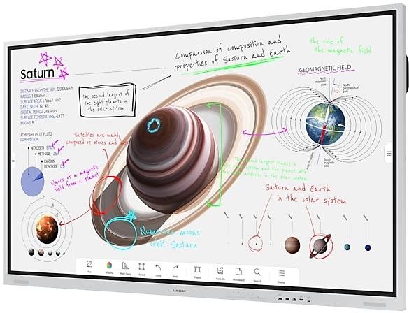 75" Samsung LH75WMBWLGCXEN Großformat-Display