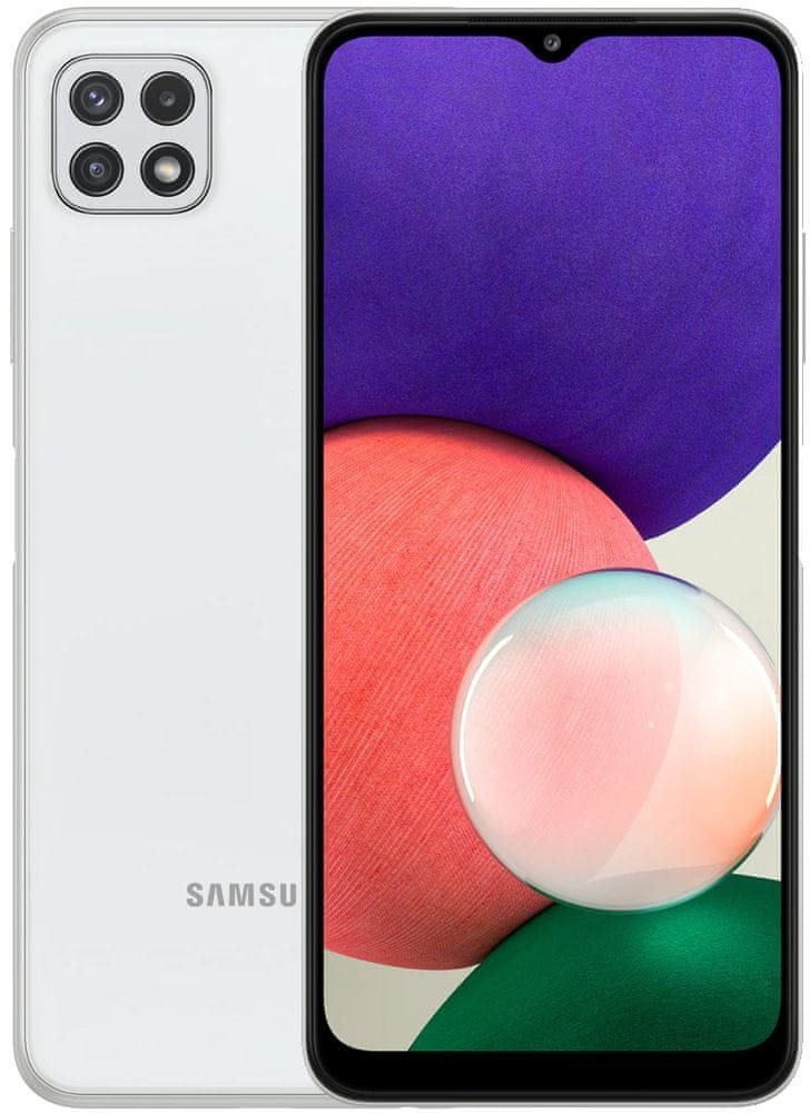 Samsung Galaxy A22 5G 128GB White Mobile Phone