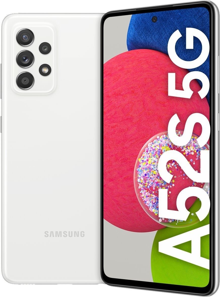 Samsung Galaxy A52s 5G White Mobile Phone