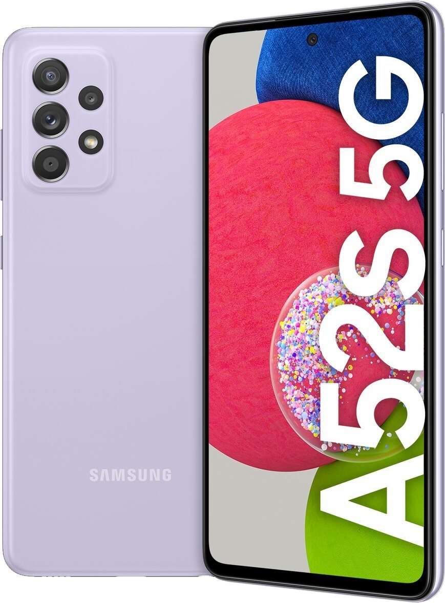 Samsung Galaxy A52s 5G Purple Mobile Phone