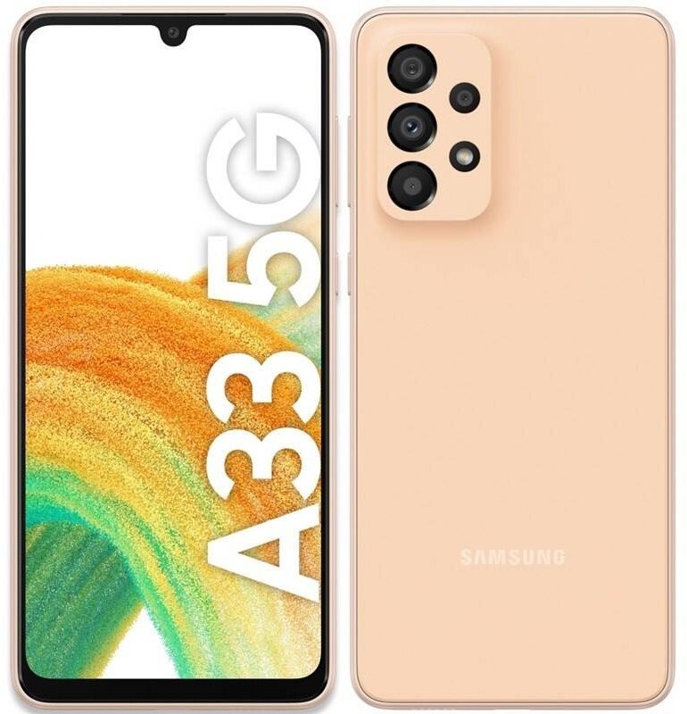 Samsung Galaxy A33 oranžový Mobilný telefón