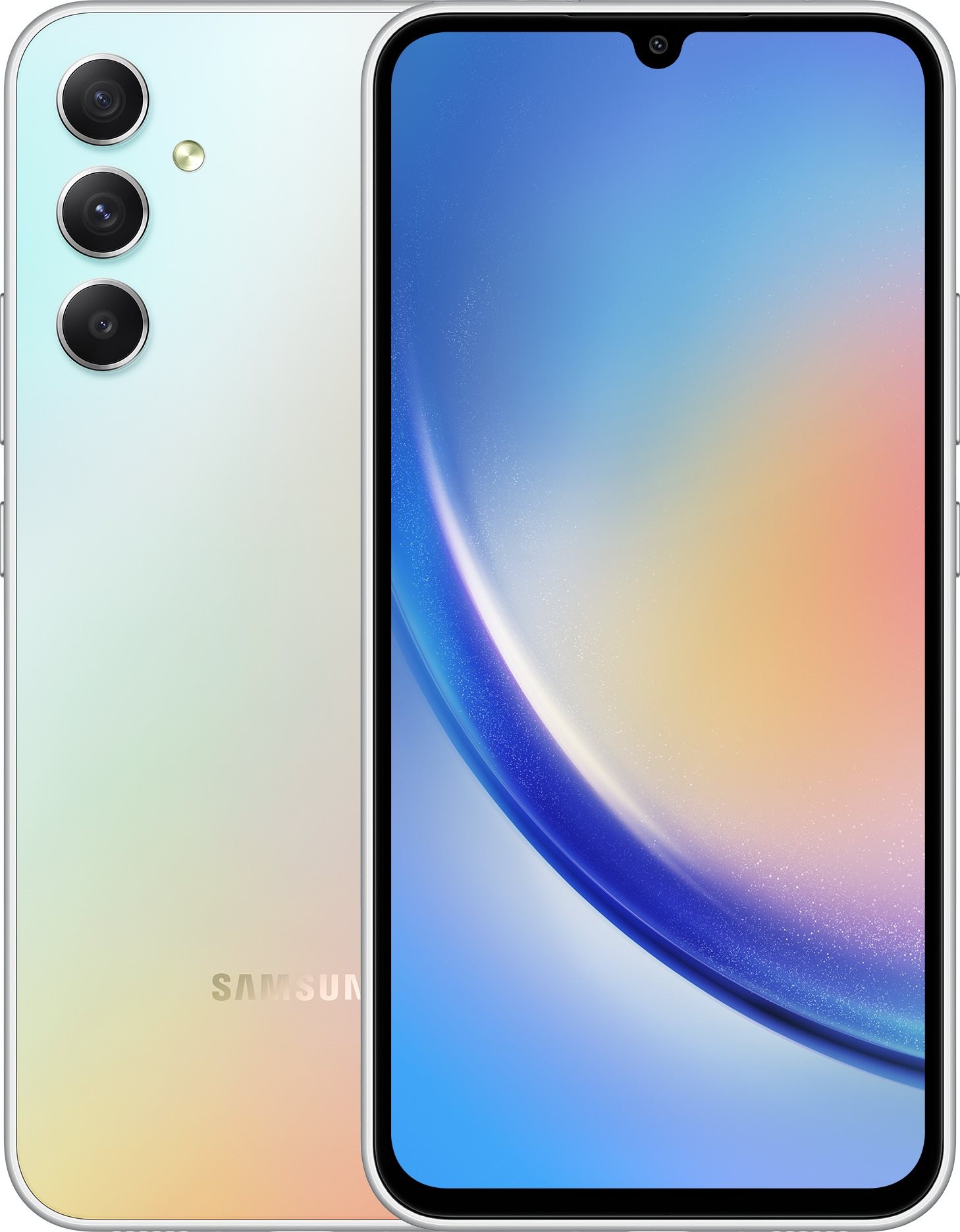 Samsung Galaxy A34 5G 6 GB/128 GB strieborná Mobilný telefón