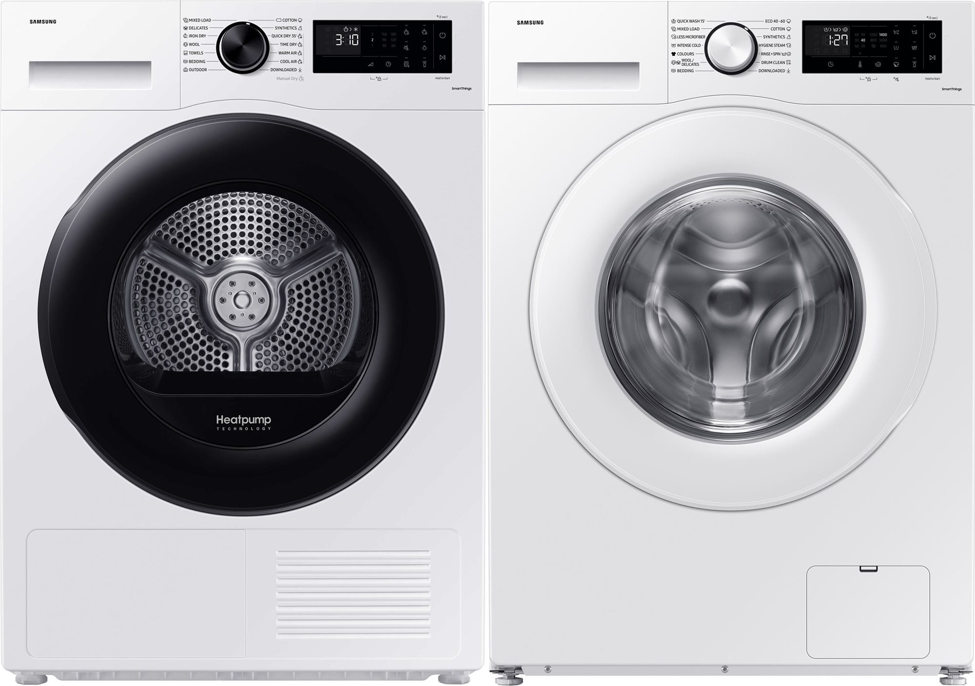 SAMSUNG EcoBubble WW90CGC04DTELE + DV80CGC0B0AELE Set práčka a...