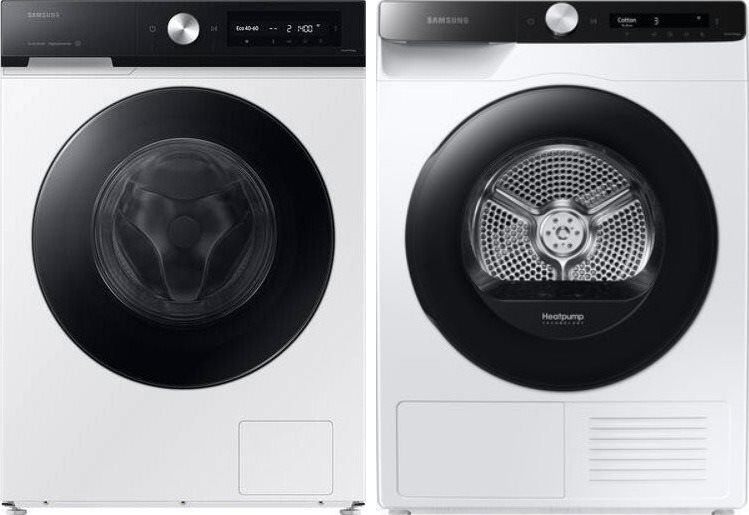 SAMSUNG WW11DB7B94GEU4 + SAMSUNG DV90T5240AE/S7 Mosógép és...