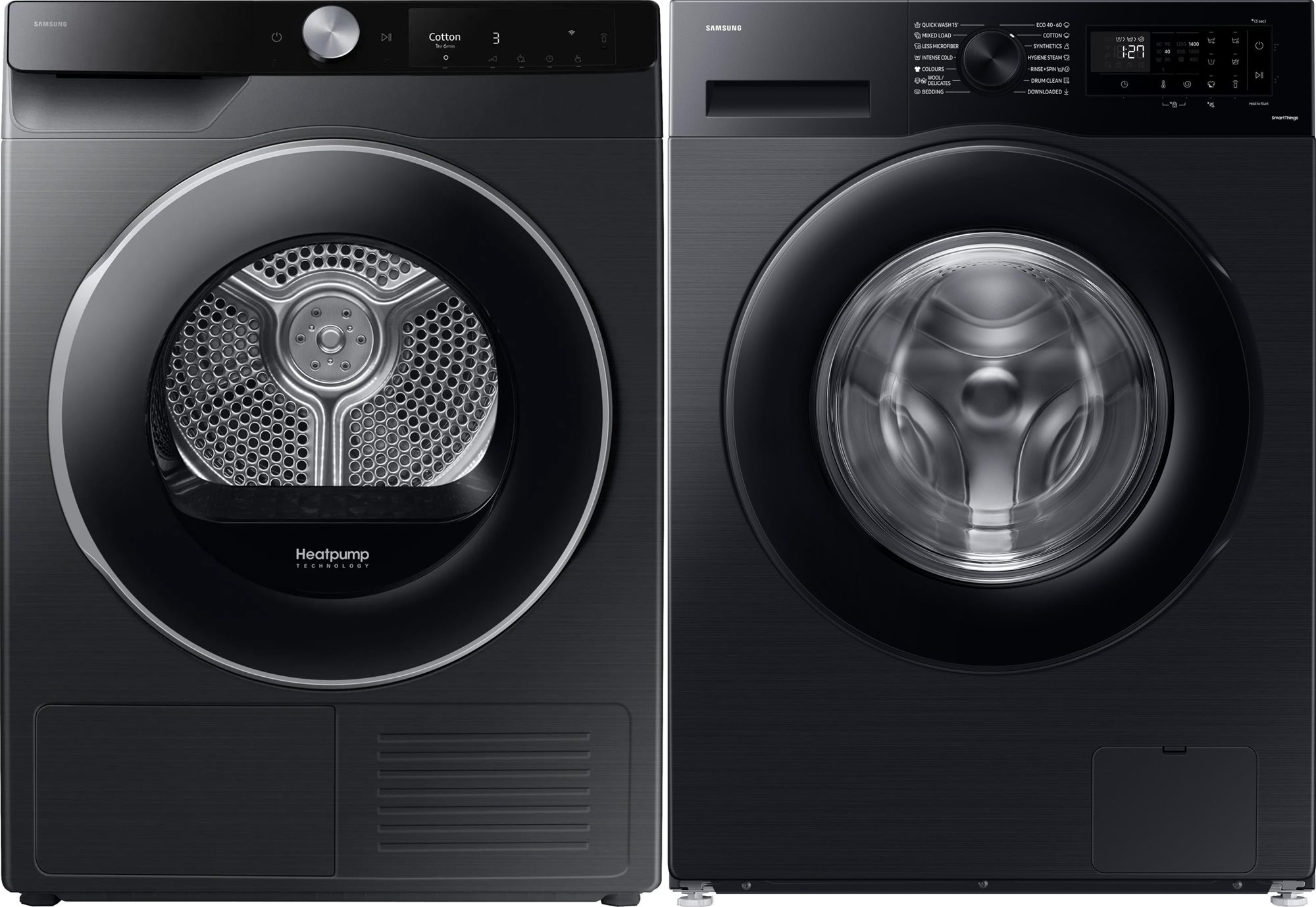SAMSUNG DV90T6240LB/S7 + SAMSUNG WW80CGC04DABLE Set práčka a sušička