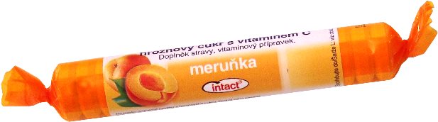 Intact rolka hroznový cukor s vitamínom C MARHUĽA Vitamín C