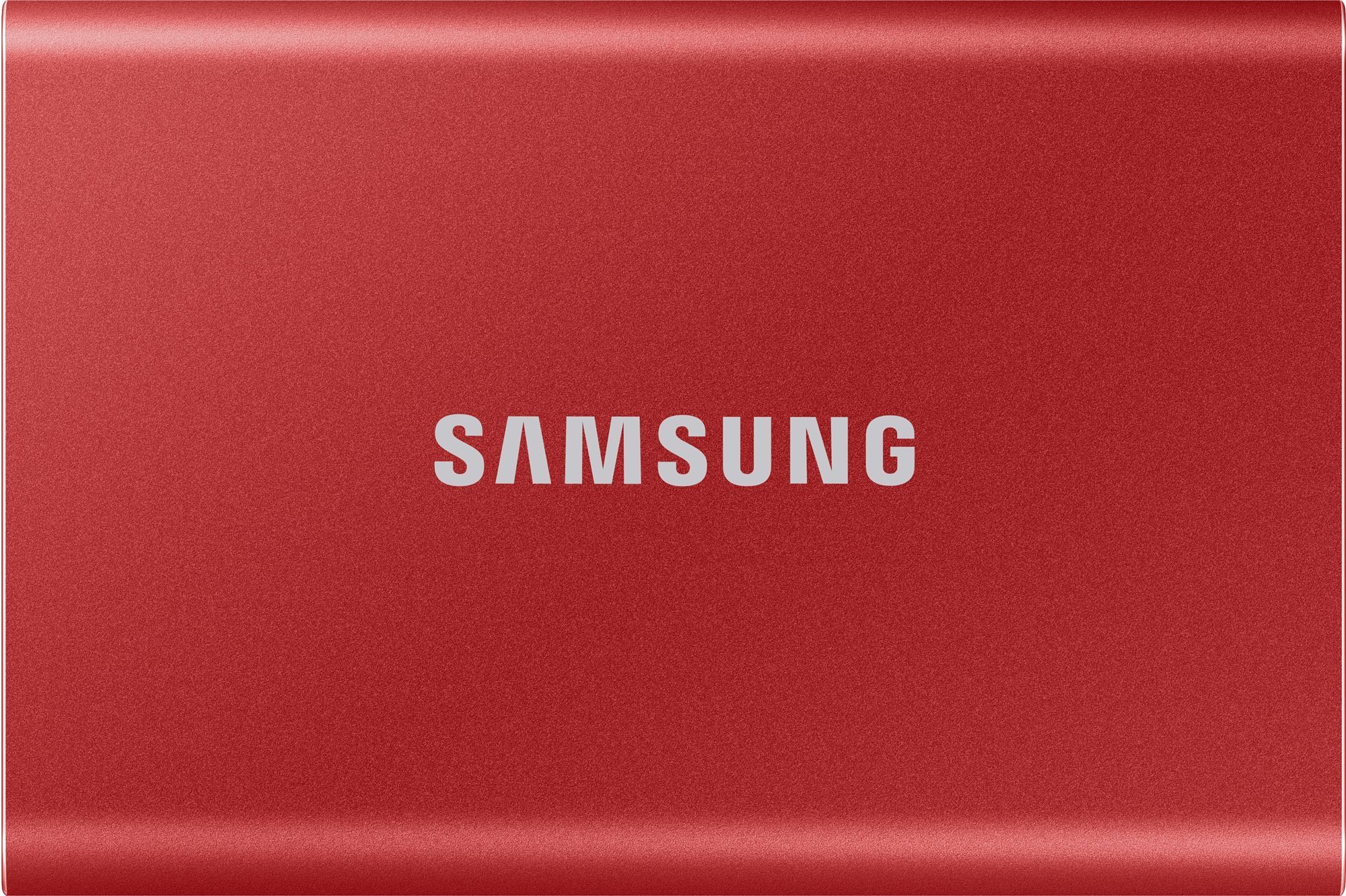 Samsung Portable SSD T7 500GB, Red External Hard Drive