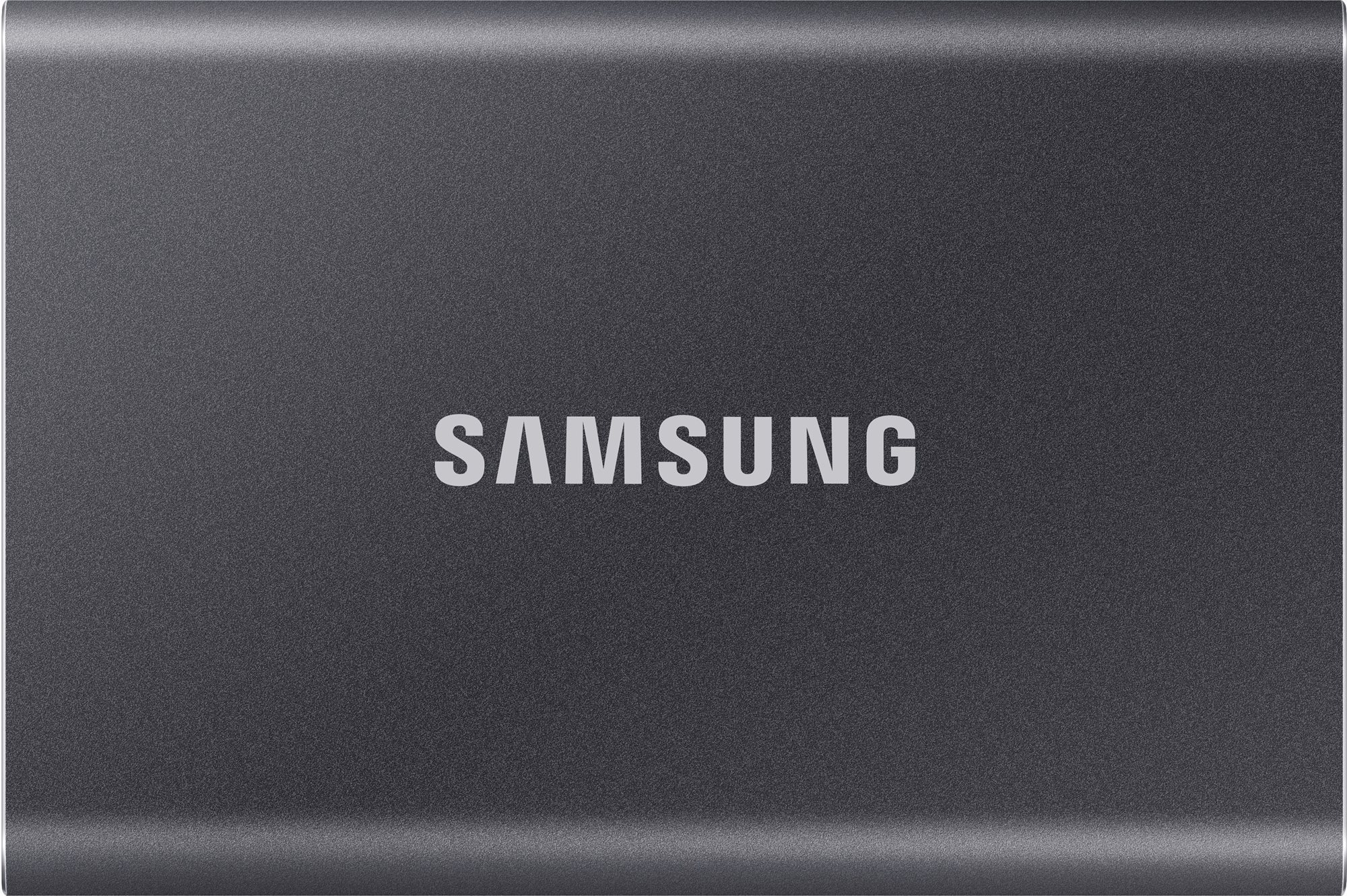 Samsung Portable SSD T7 2 TB Grau Externe Festplatte