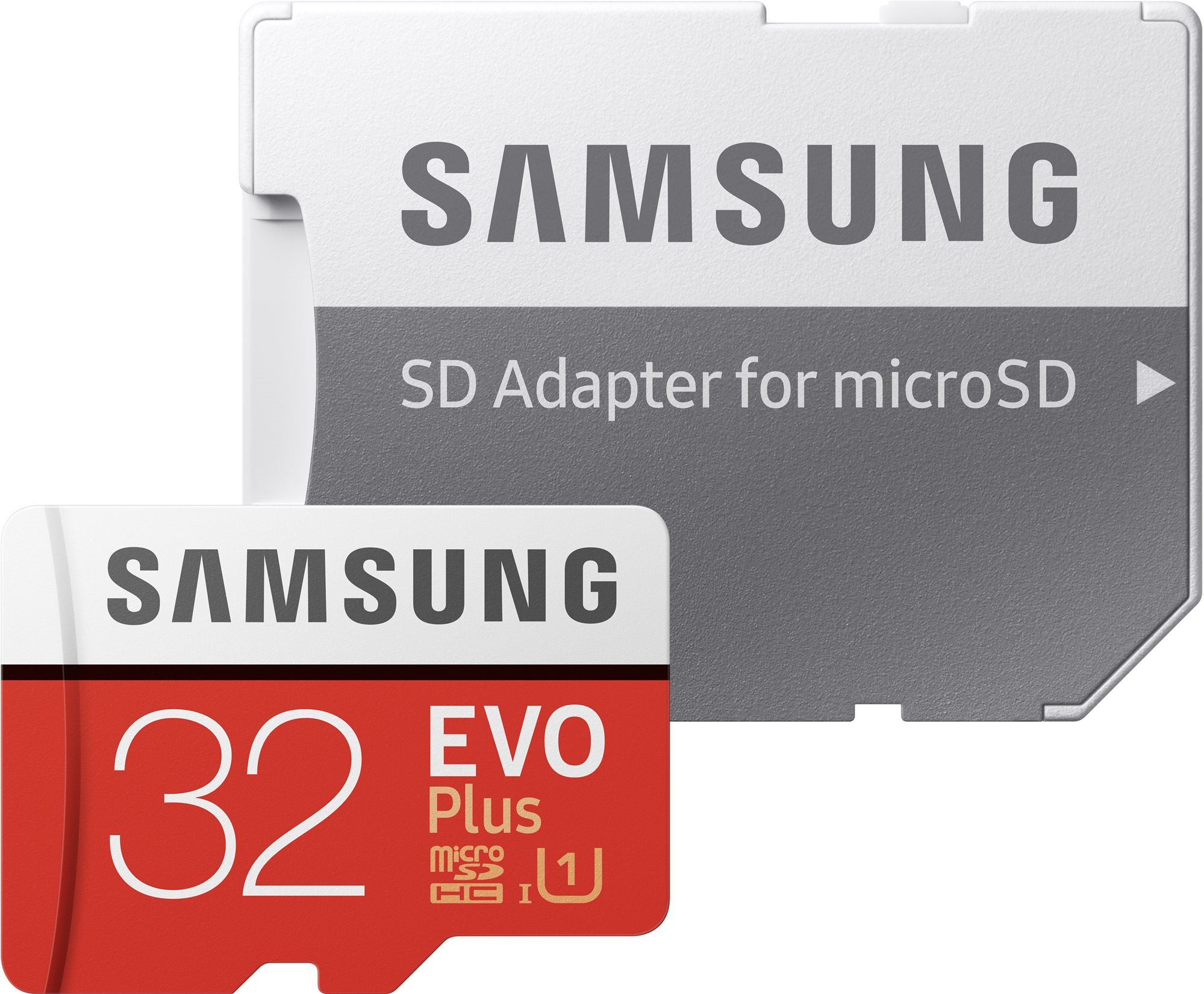 Samsung MicroSDHC 32GB EVO Plus + SD Adapter Memory Card