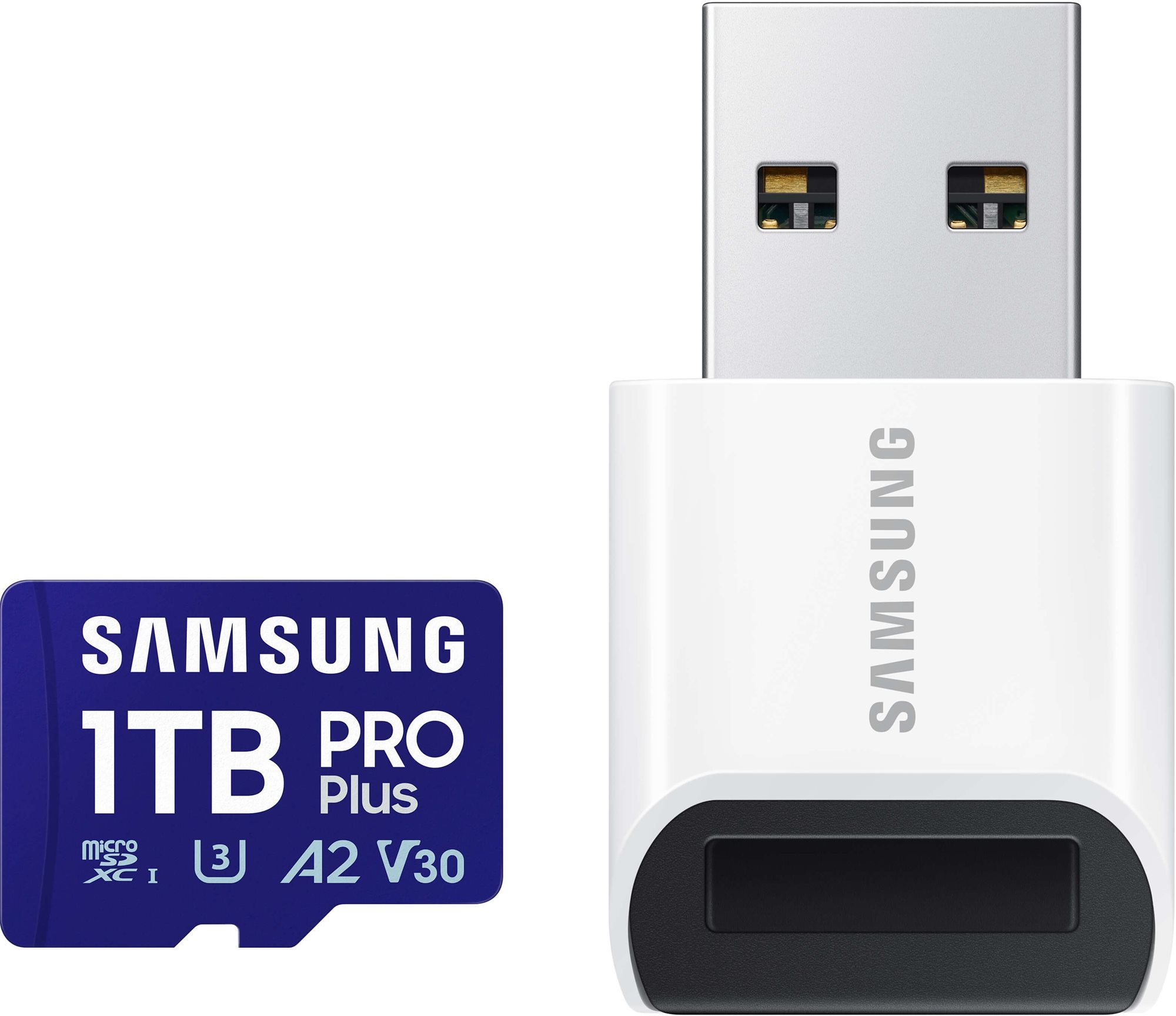 Samsung MicroSDXC 1 TB PRO Plus + USB-Adapter (2023) Speicherkarte