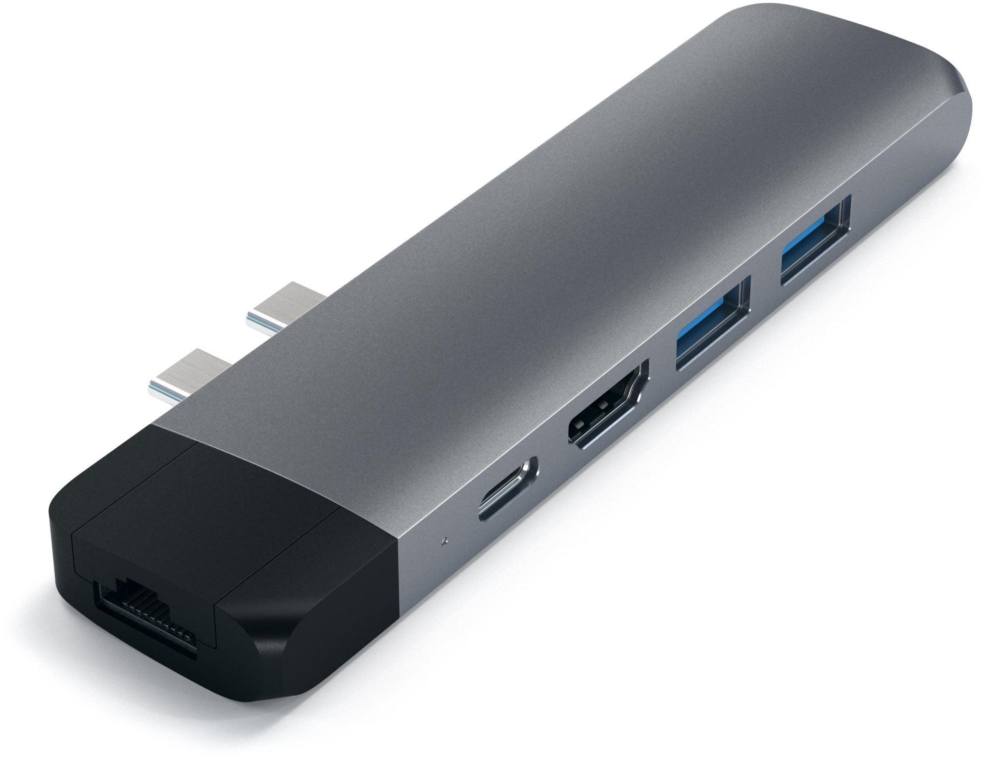 Satechi Aluminium Type-C PRO Hub (HDMI 4K, PassThroughCharging, 1x...