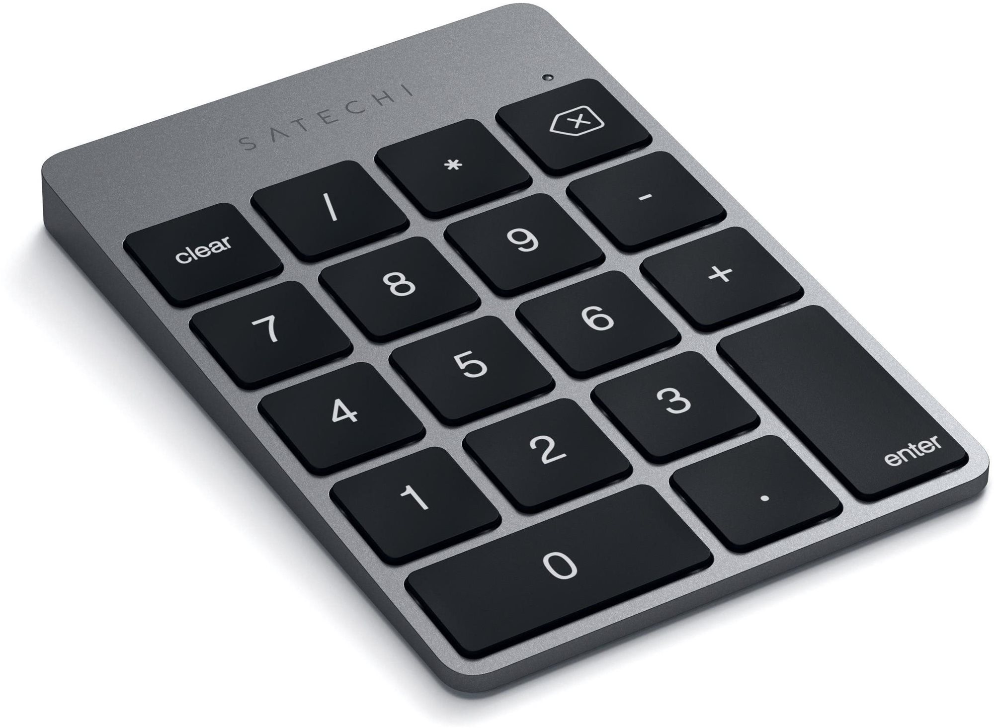 Satechi Aluminum Slim Wireless Keypad – Space Grey Numerická...
