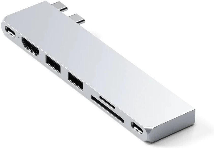 Satechi PRO HUB SLIM Silver Replikátor portov