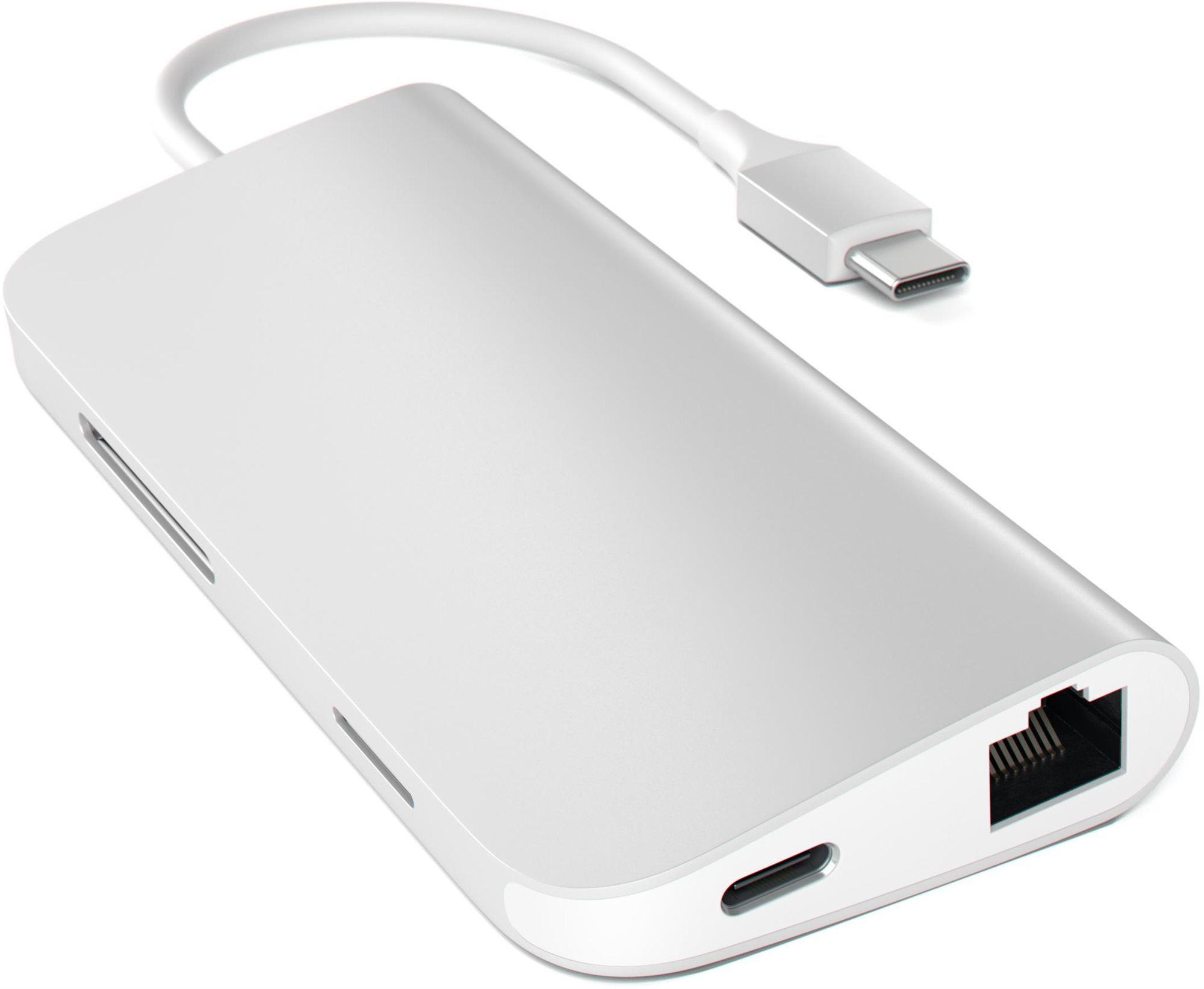 Satechi Aluminium Type-C Multi-Port Adapter (HDMI 4K, 3x USB 3.0,...