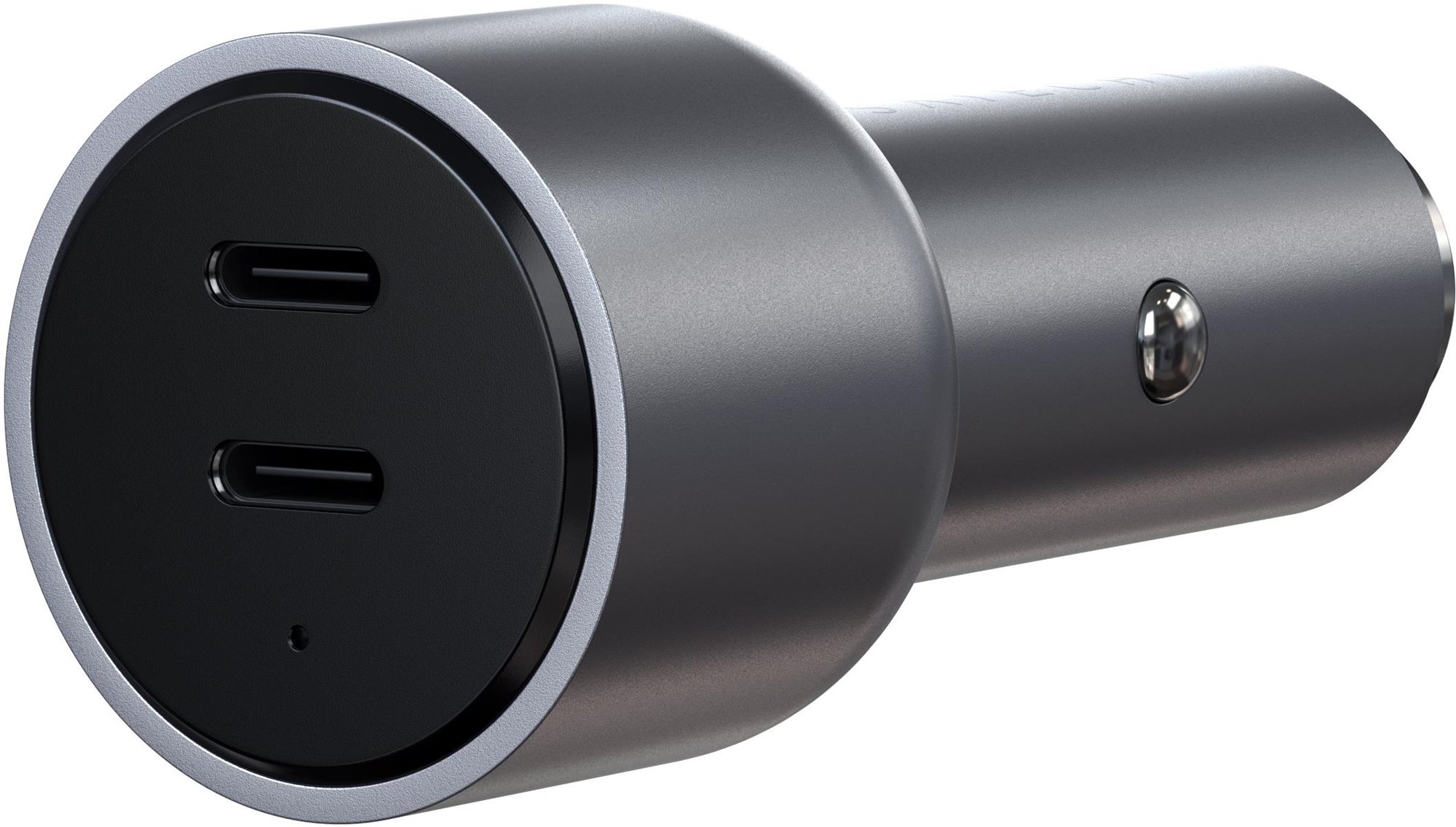 Satechi 40W Dual USB-C PD Car Charger - Silver Autós töltő
