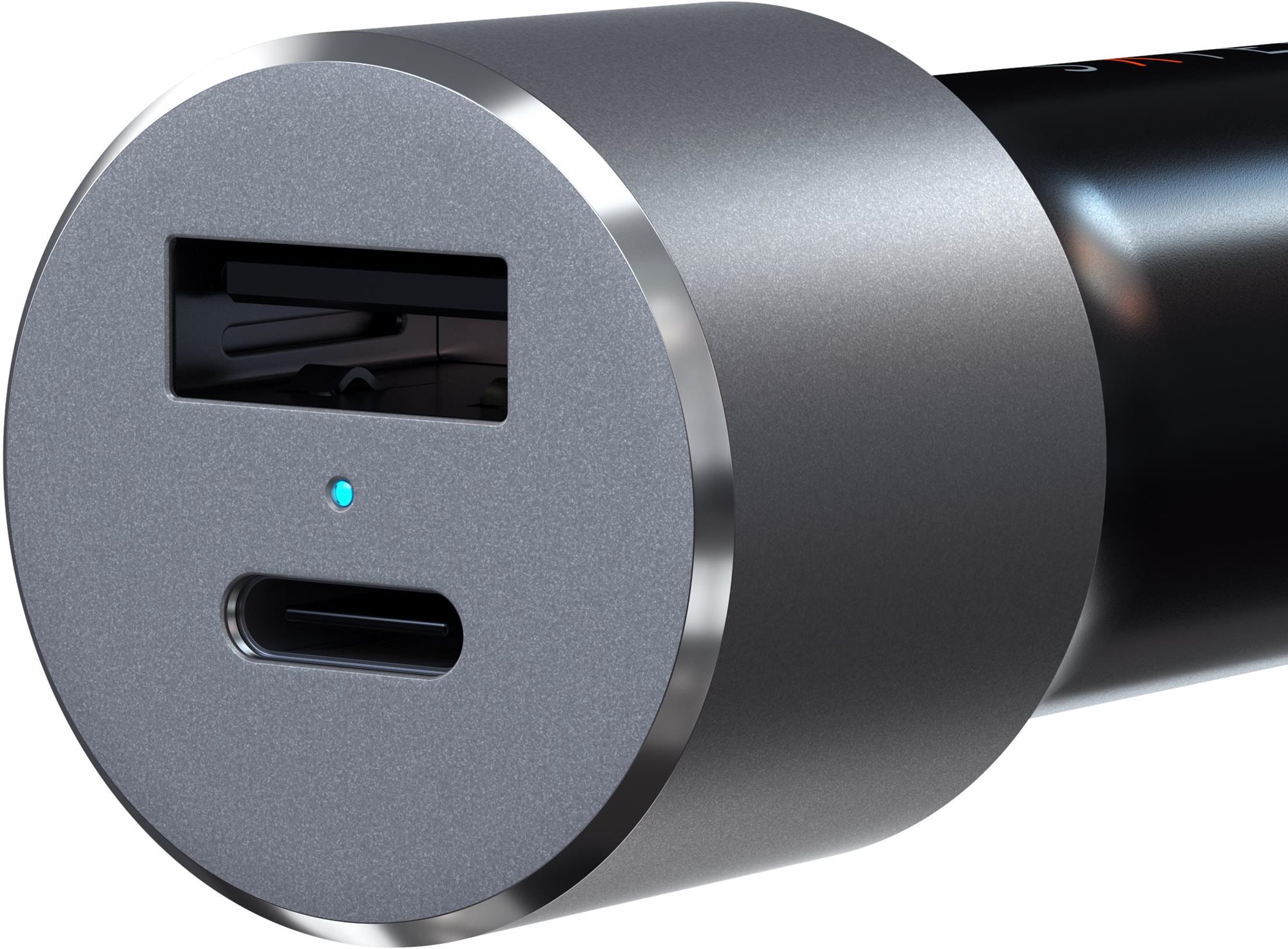 Satechi 72W Type-C PD Car Charger - Space Grey Autós töltő