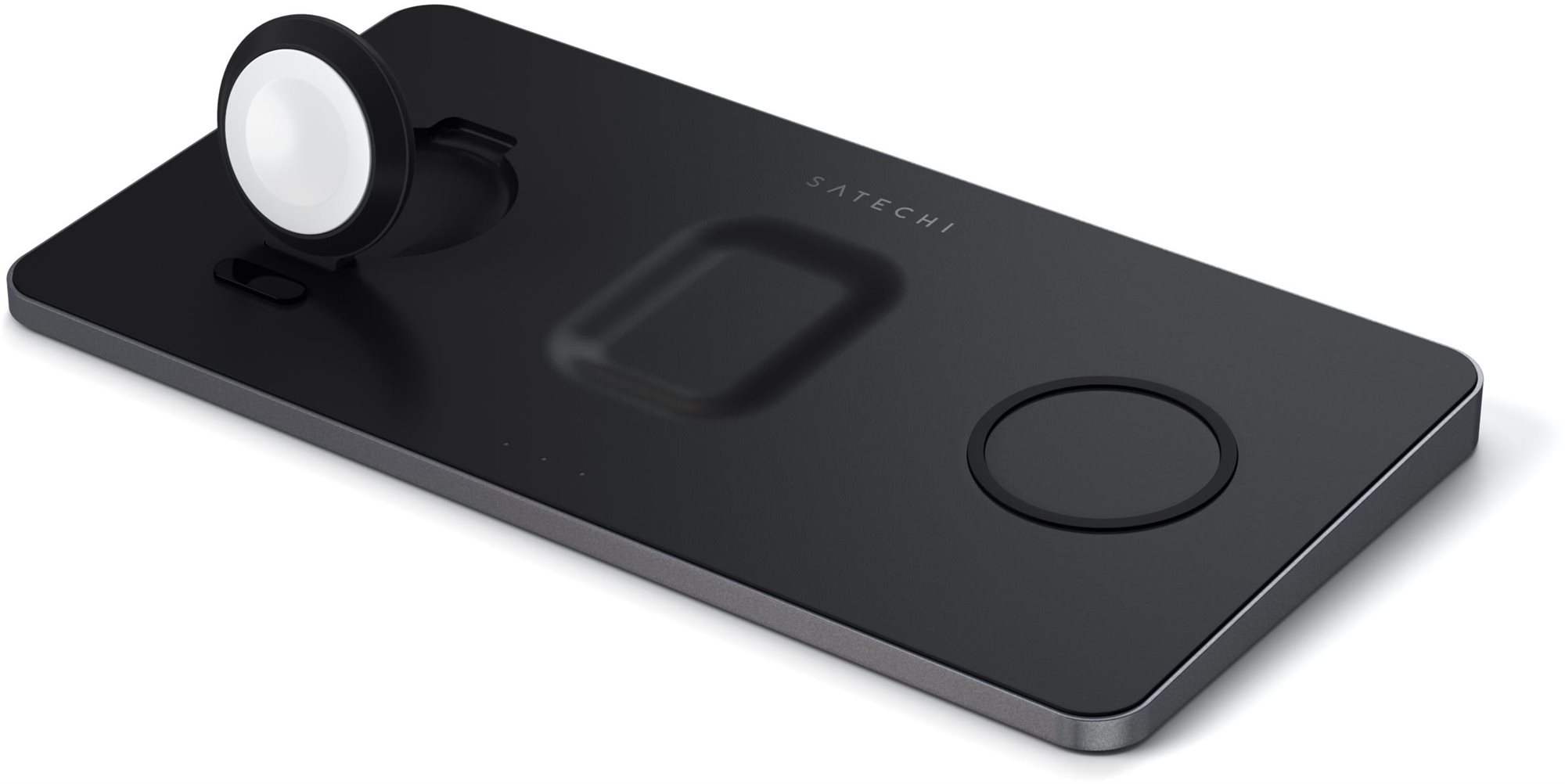 Satechi Trio Wireless Charging Pad Black Ladematte