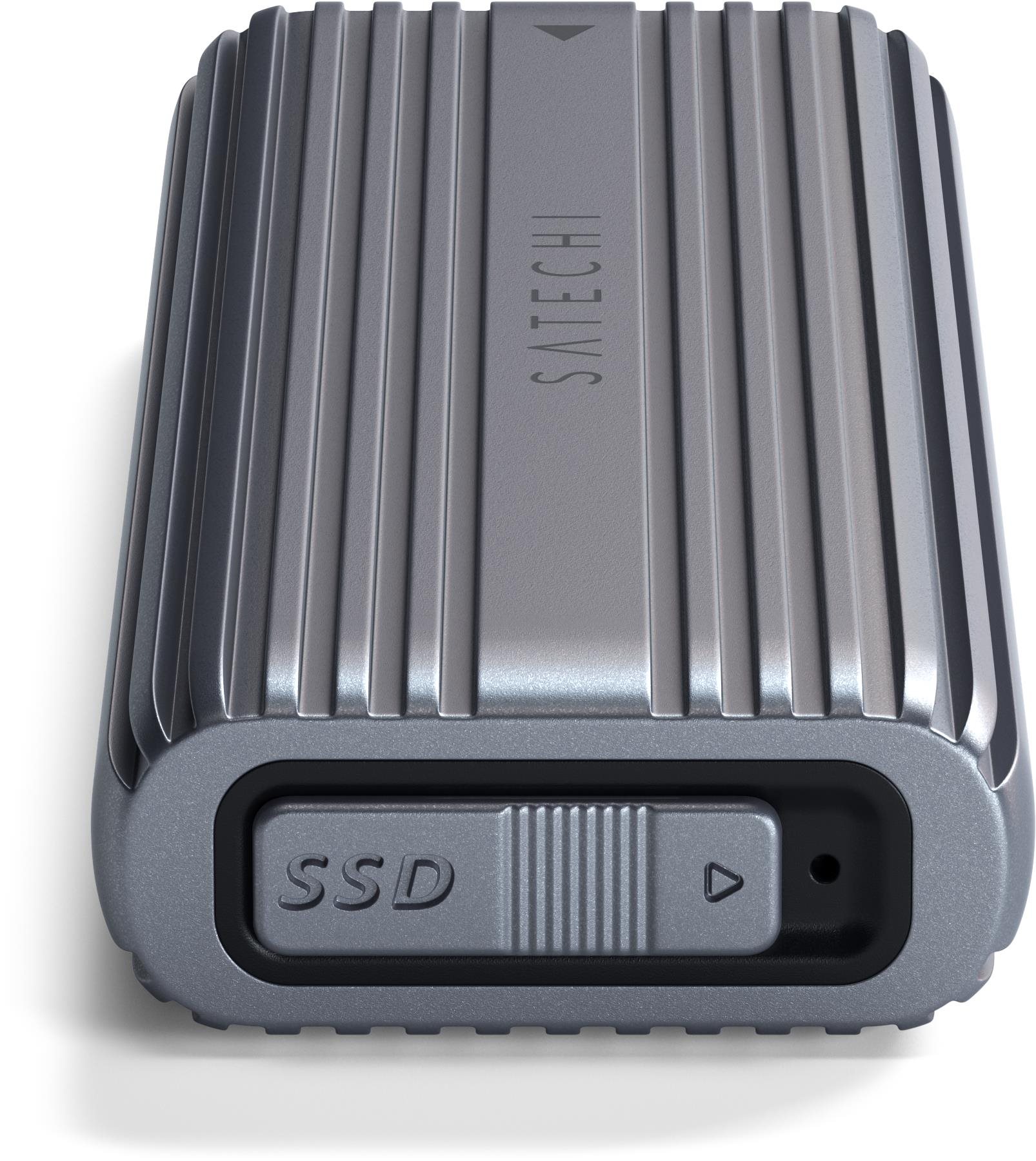 Satechi USB-C NVME and SATA SSD Enclosure Grey Külső merevlemez ház