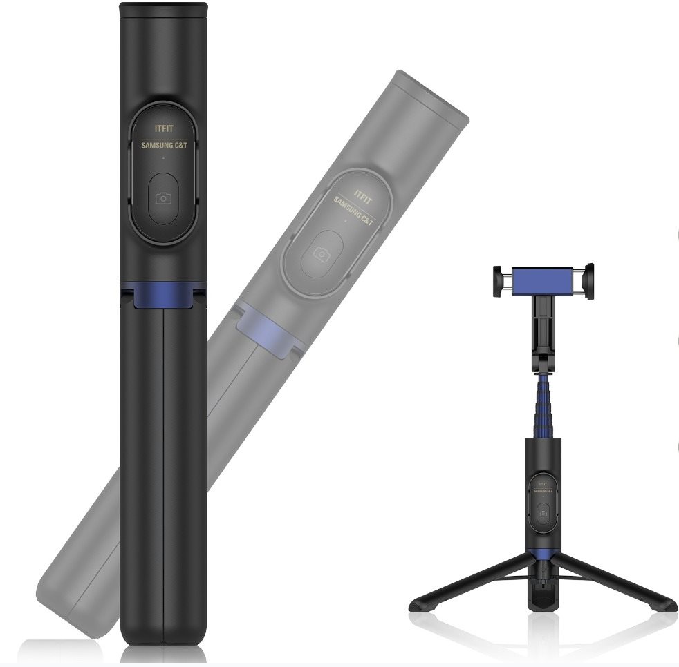 Samsung Bluetooth Tripod szelfibot fekete Szelfibot
