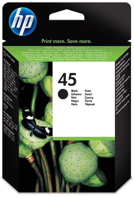 HP 51645A No. 45 Black Cartridge