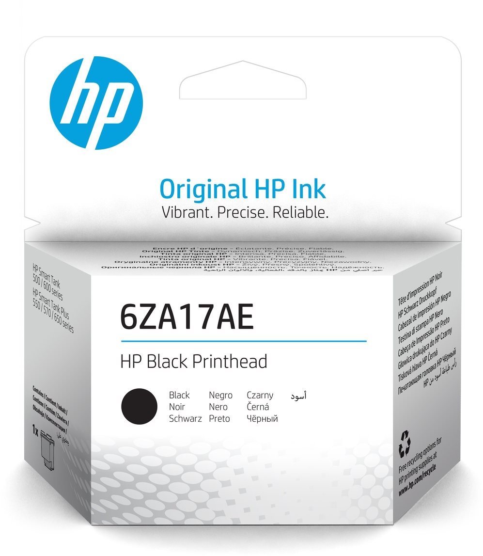 HP 6ZA17AE - schwarz Druckkopf