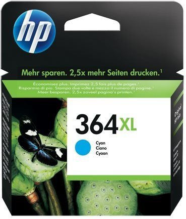 HP CB323EE no. 364XL Cyan Cartridge