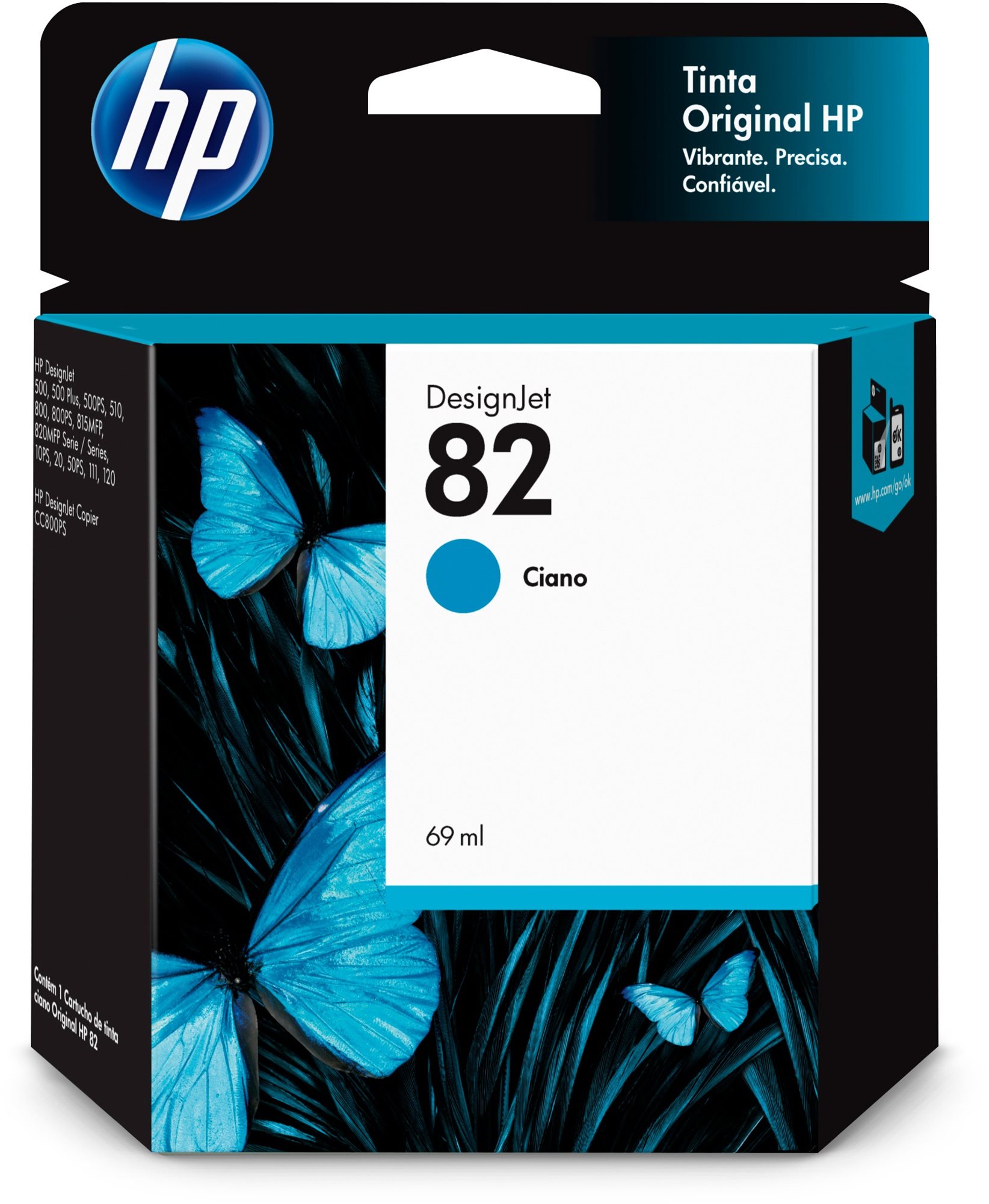HP C4911A No. 82 Cyan Cartridge