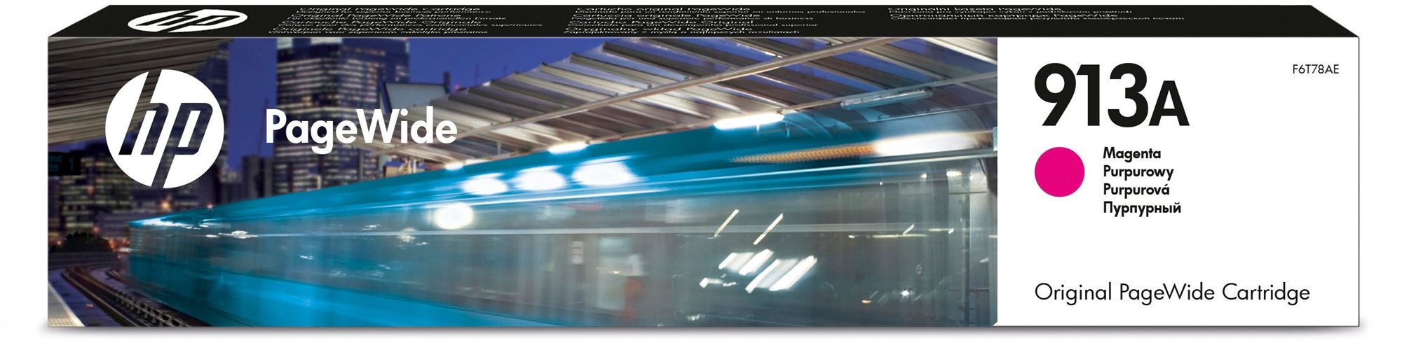 HP F6T78AE n° 913A pourpre Cartouche