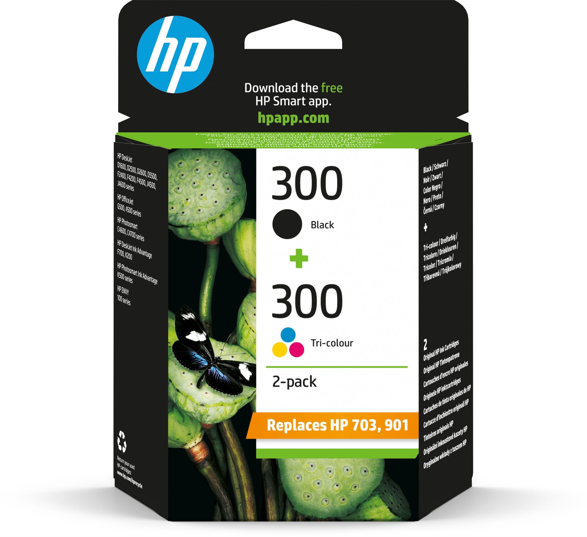 HP CN637EE no. 300 combo pack Cartridge