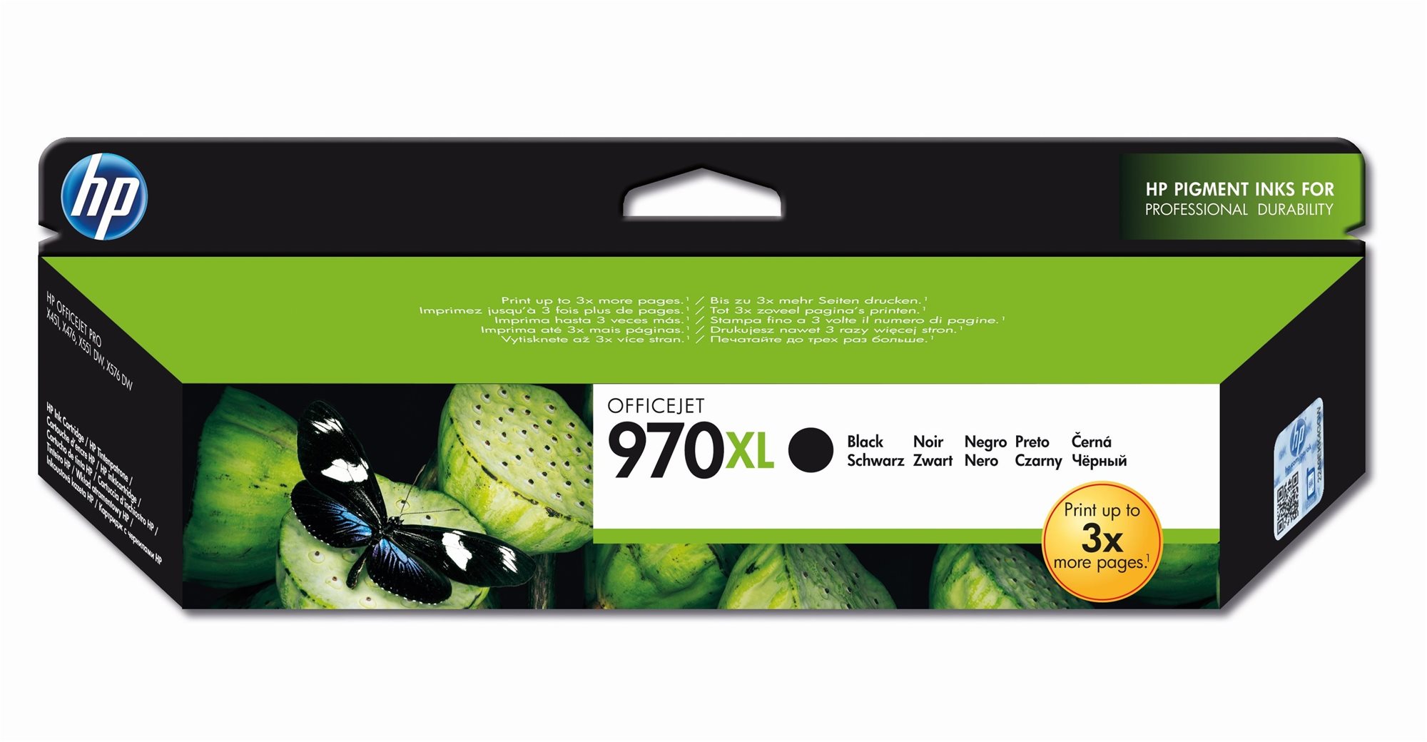 HP CN625AE Nr. 970XL Schwarz Druckerpatrone