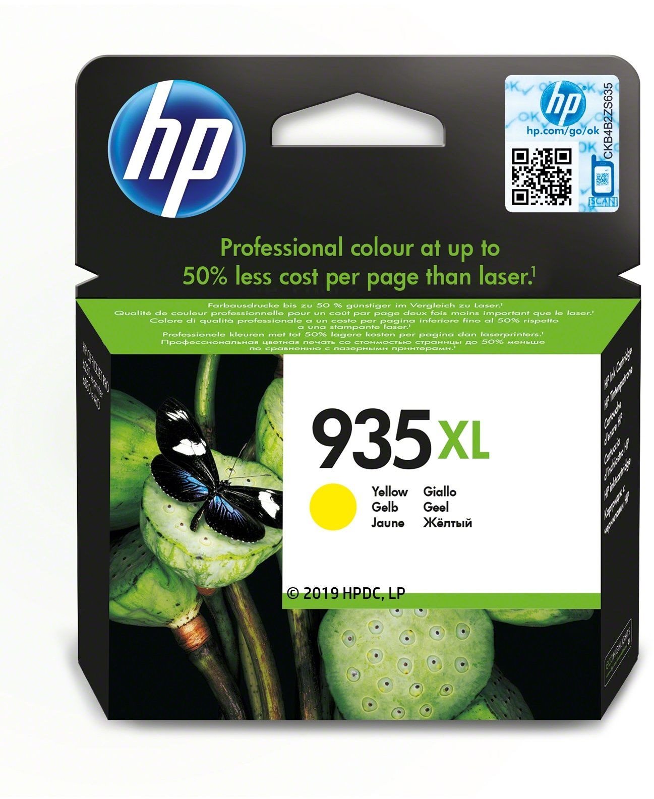 HP C2P26AE No. 935XL Yellow Cartridge