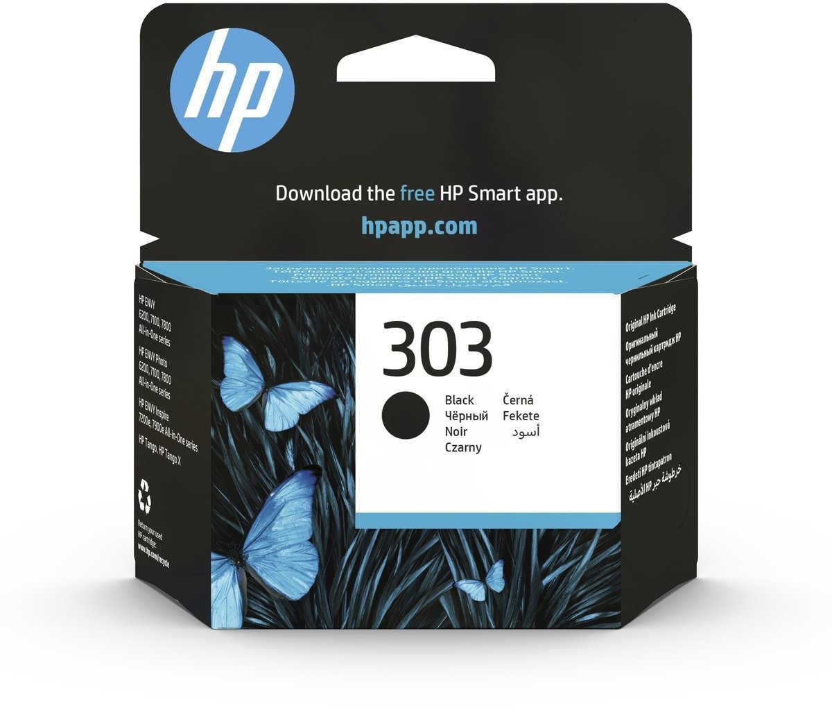 HP T6N02AE Nr. 303 Schwarz Druckerpatrone