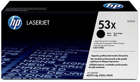 HP 53X Q7553X Black Printer Toner