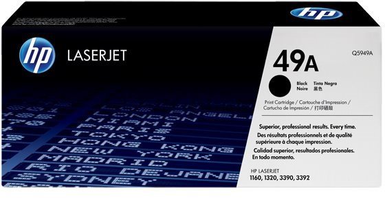 HP Q5949A No. 49A Black Original Printer Toner