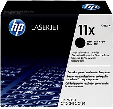 HP Q6511X No. 11X Black Original Printer Toner