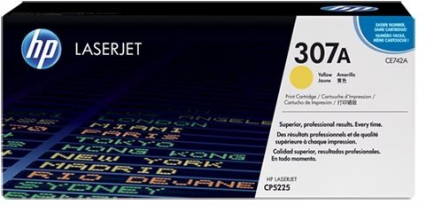 HP CE742A Yellow Original Printer Toner