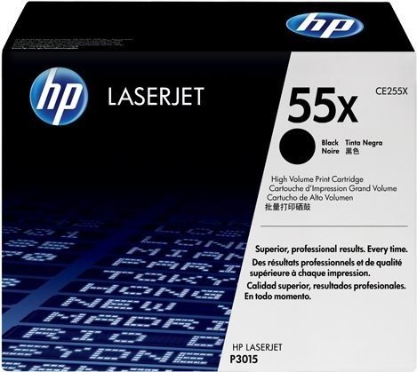 HP CE255X No. 55X Noir Original Toner