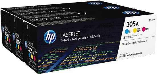 HP CF370AM n° 305A multipack original Toner