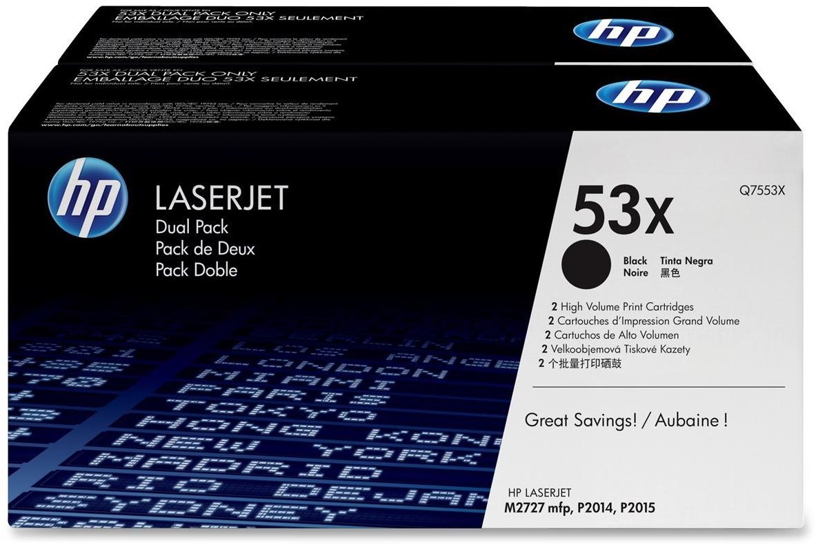HP Q7553XD No. 53X original noir Toner