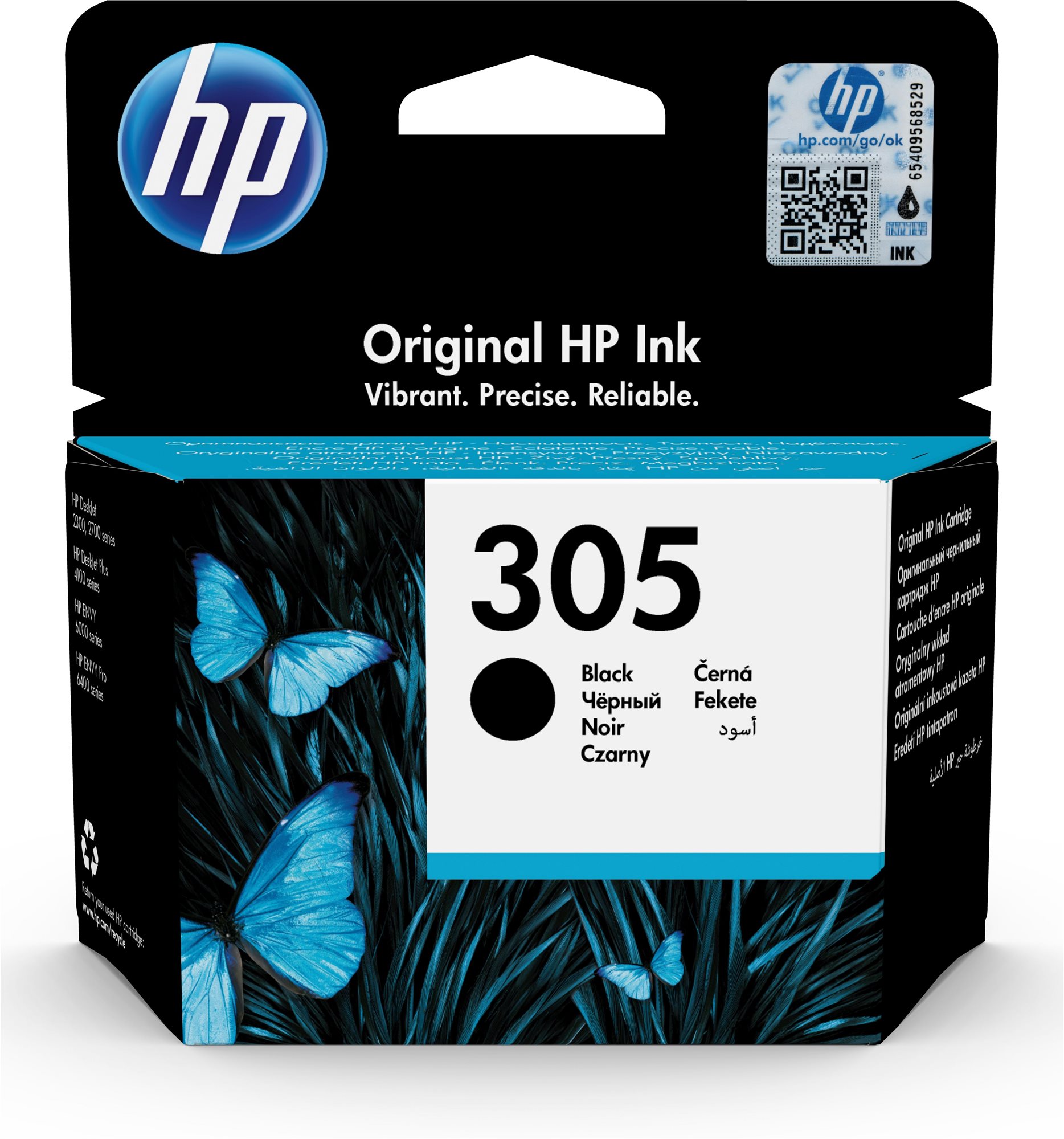 HP 3YM61AE č. 305 čierna Cartridge