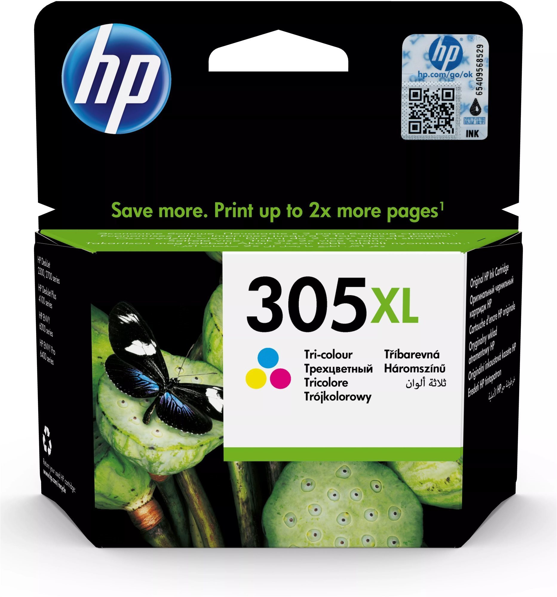 HP 3YM63AE č. 305 XL farebná Cartridge