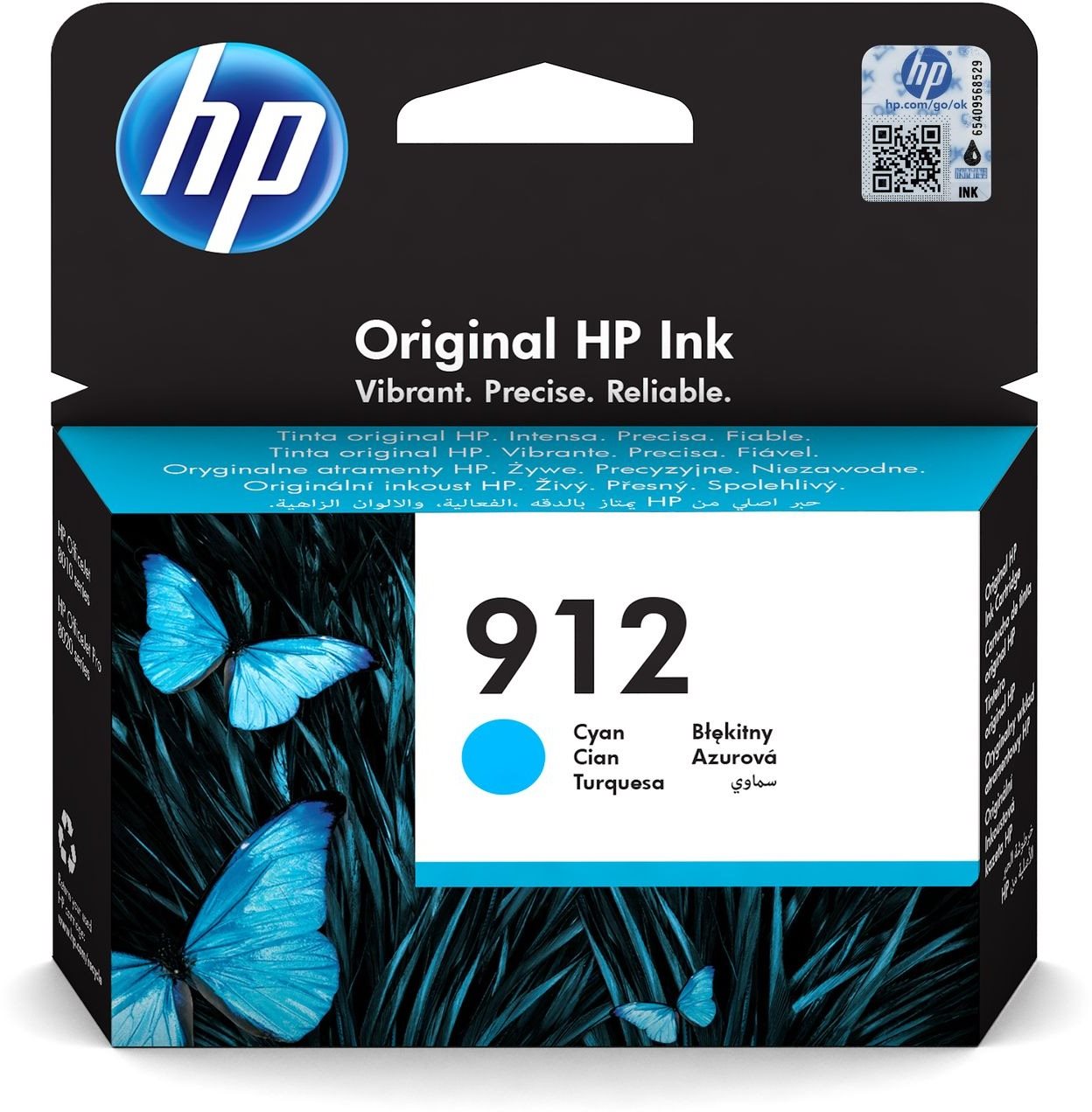 HP 3YL77AE č. 912 azúrová Cartridge