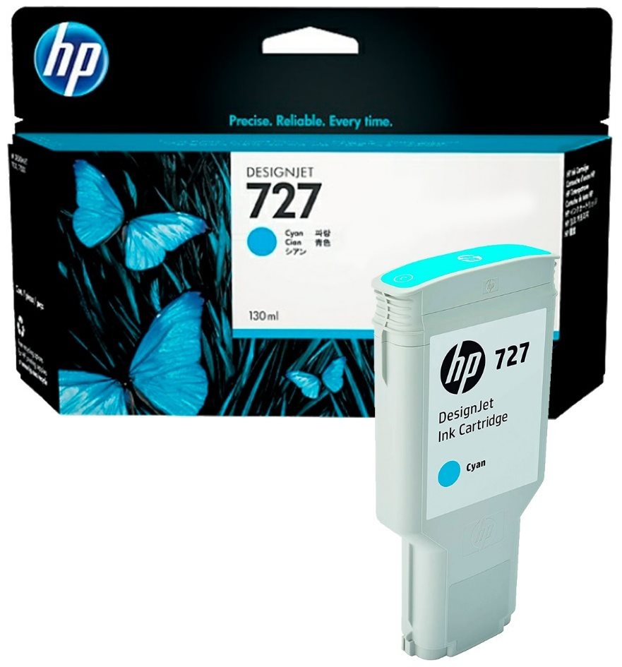HP F9J76A Nr. 727 Cyan Druckerpatrone