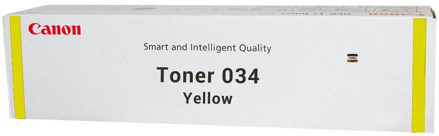 Canon 034 Yellow Printer Toner