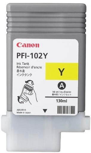 Canon PFI-102Y Yellow Cartridge