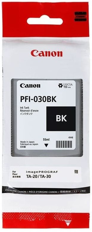 Canon PFI-030BK, fekete Tintapatron