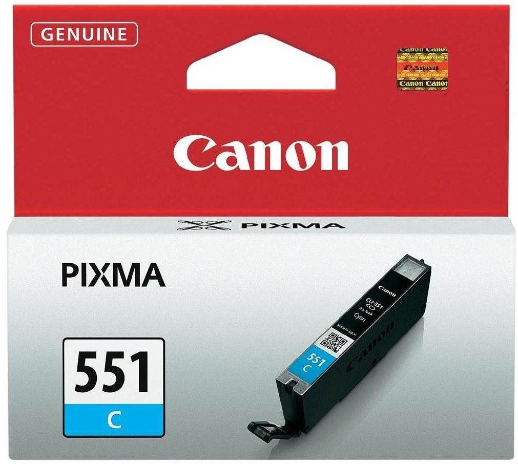 Canon Tintenpatrone CLI-551C Cyan Druckerpatrone