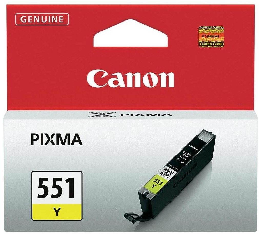 Canon CLI-551Y Yellow Cartridge