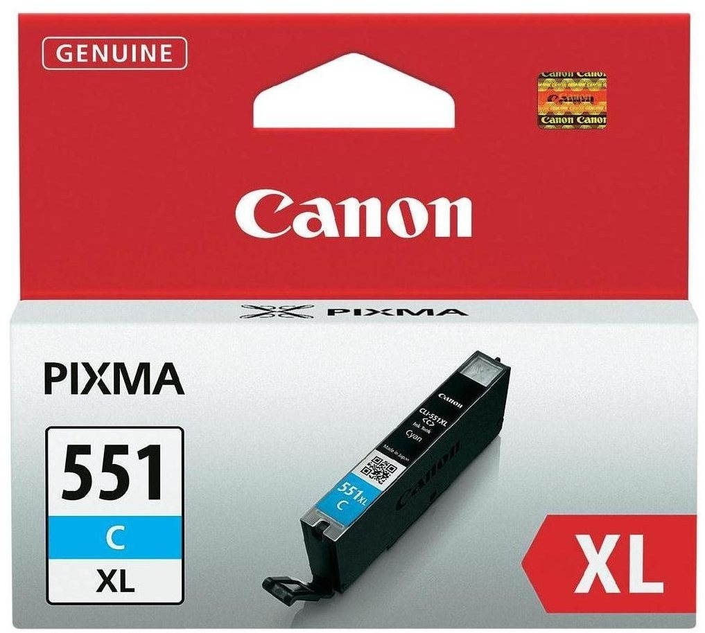 Canon CLI-551C XL Cyan Cartridge